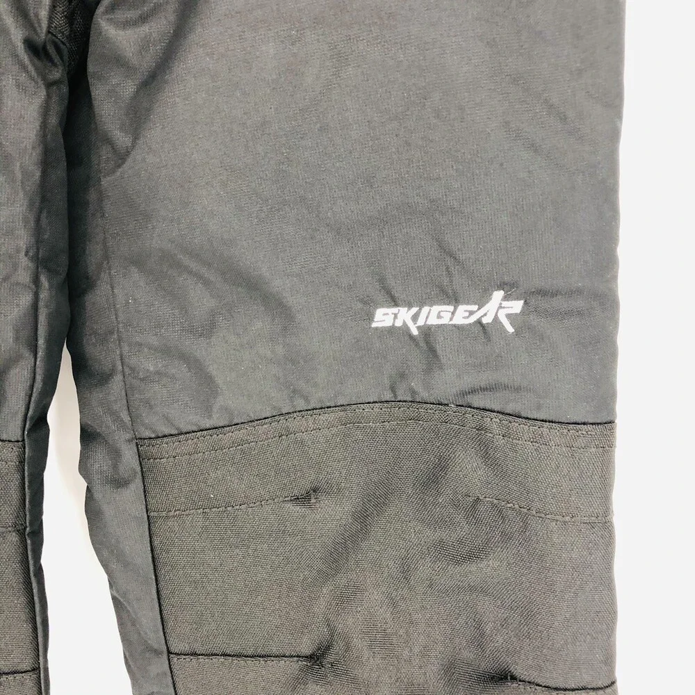 Ski Gear by Arctix Youth Insulated Snow Pants Medium Black Snowboarding Skiing